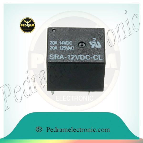 RELE 12V 5PIN SMALL 12VDC CL-20A