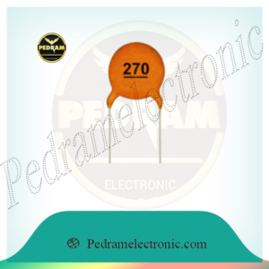 خازن عدسی 270PF 50V