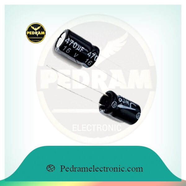 خازن 470MF 16V