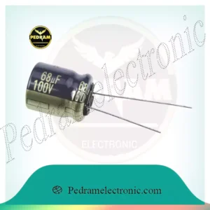 خازن الکترولیتی 68MF 100V برای کاربردهای عمومی